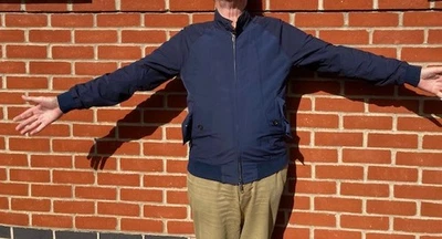 Man's CLASSIC GENUINE ENGLISH-MADE HARRINGTON JACKET 42 - Image 1 of 4