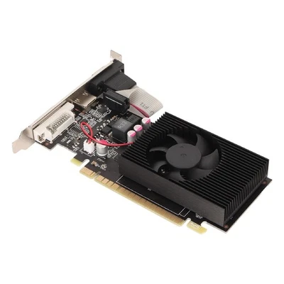 Desktop Graphics Card 4GB GDDR3 128bit 650/5000MHz Quiet Cooling Fan All⊹ - Image 1 of 4