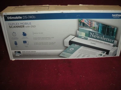 Brother DSMobile DS-740d Portable Desktop Color Document scanner NEW   FRT PAID - Image 1 of 4
