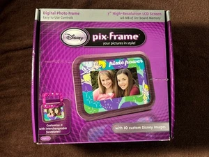 Disney Hannah Montana/ Tinkerbell 7" LCD Pix Frame - Picture 1 of 9