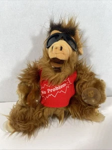 ALF Plush Doll No Problem T-shirt Stuffed Animal Toy Window Suction cup Cling On - Picture 1 of 11