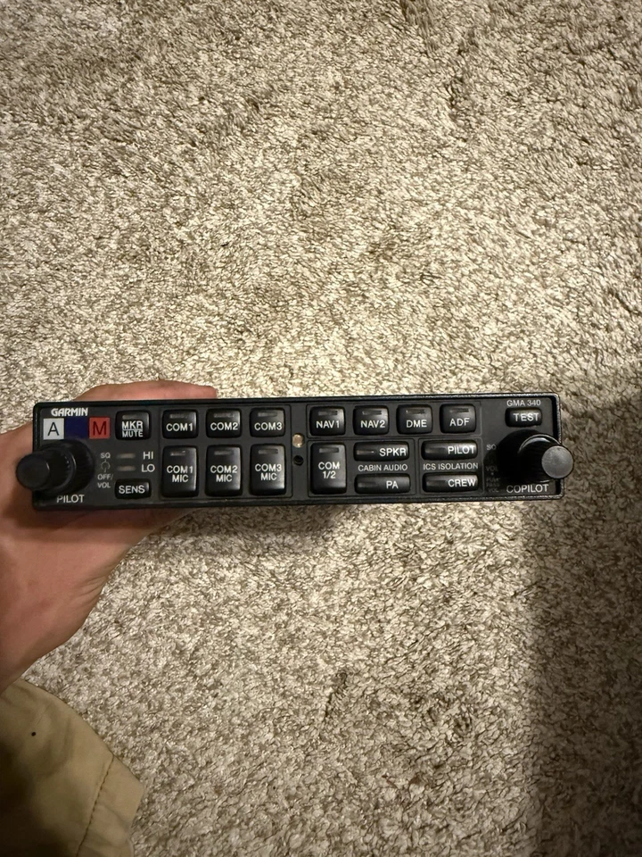 Panel de audio Garmin GMA 340 Foto 1 de 1