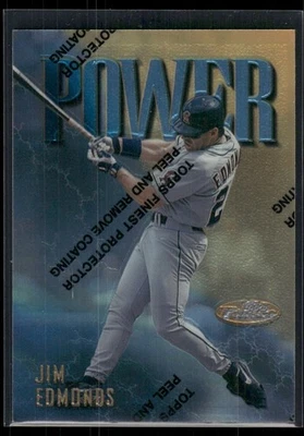 Finest #165 Jim Edmonds 1997 Foto 1 de 2