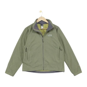 North Face Windwall Fleece Jacket Womens Size M Green Outdoor Hiking - Picture 1 of 15