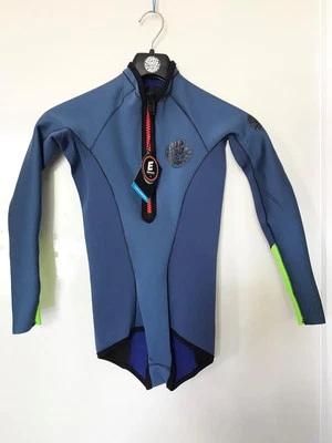 Rip Curl Womens 6 G Bomb 1mm L/S SPRING BIKINI HI CUT Wetsuit New - WSP4EW Navy - image 1 of 4