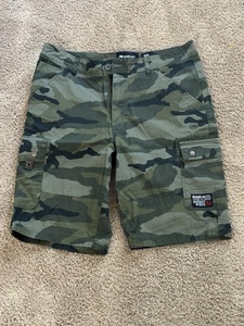 Camisas cargo Ecko Unltd verde camuflaje para hombre talla 34 cintura - Imagen 1 de 4