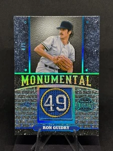 Ron Guidry 2024 Hoja Bronx Legado Monumental Reliquia Platino Holofoil 7/7 #M-22 - Imagen 1 de 2