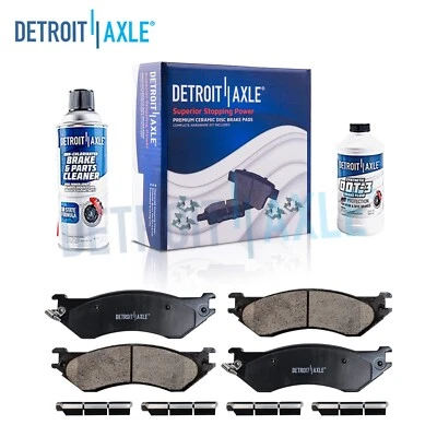 Front Ceramic Brake Pads Kit for Ford Expedition F-150 F-250 Navigator Ram 1500 - Image 1 of 4