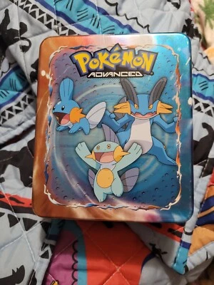 2003 Pokemon Advanced Artbox Trading Card Tin -Mudkip, marshtop, swampert - Image 1 of 4