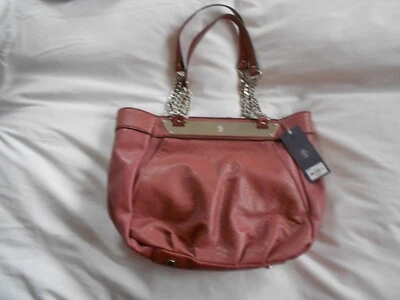 New Jennifer Lopez JLO Shoulder Handbag Purse Rose Lizbeth Shopper NWT - Image 1 of 4