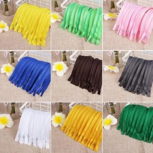 Nylon Coil Zippers Bulk Tailor Sewing Crafts Zipper Assorted Variety All Purpos - Picture 1 of 25