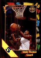 1991-92 Wild Card 5 Stripe Isiah Thomas #7