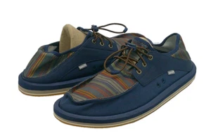 ZAPATOS DE BARCO SANUK BOATIE ST PARA HOMBRE RAYAS COSTERAS EE. UU. 12/REINO Unido 11/eu 45 - Imagen 1 de 5