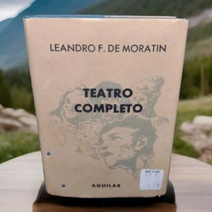 Teatro Completo Por Leandro F. De Moratin -Hardcover -3rd Edition -1963 - Imagen 1 de 14