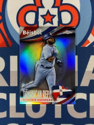 2021 Topps Chrome Beisbol Refractor Vladimir Guerrero Jr #B-6 - Image 1 of 2
