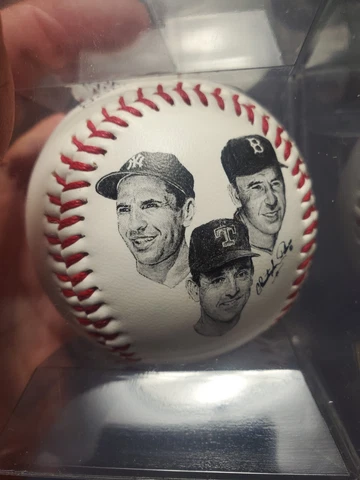 VHTF B.A.T. Baseball Assistance Team 1995 Logo Collectible Baseball NOLAN RYAN Cover