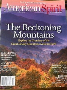 American Spirit Magazine ~ DAR ~ Sept/Oct 2017 ~ Great Smokey Mtns Nat'l Park - Imagen 1 de 2