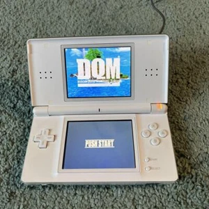 Nintendo DS Lite White Operation Confirmed, Charger, Dragon Quest DQM From Japan - Picture 1 of 2