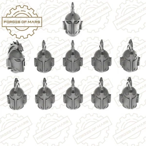 Knights - Alpha Krakens - Helmets - Atlantis Set #2 (x11) - Imagen 1 de 1