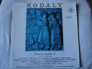 KODALY CHORAL WORKS 2 CHILDRENS CHORUSES VINYL LP ALBUM HUNGAROTON LPX 11315 EX - Picture 1 of 4