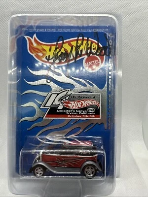 Hot Wheels 14th Annual Collectors Convention ‘32 Ford Delivery signed Larry Wood - Image 1 of 4
