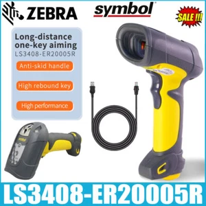 Zebra Symbol LS3408-ER20005R 1D Long Range Laser Barcode Scanner With SB Cable - Picture 1 of 12