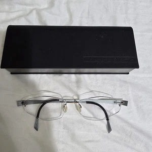 Lindberg Spirit Titanium Rimless Eyeglass Frame Denmark EUC 082 58E8 T78-140 Men - Picture 1 of 6