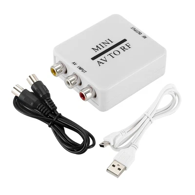 Bidirektionaler RCA/Composite AV-zu-RF-Modulator-Konverter - Bild 1 von 4