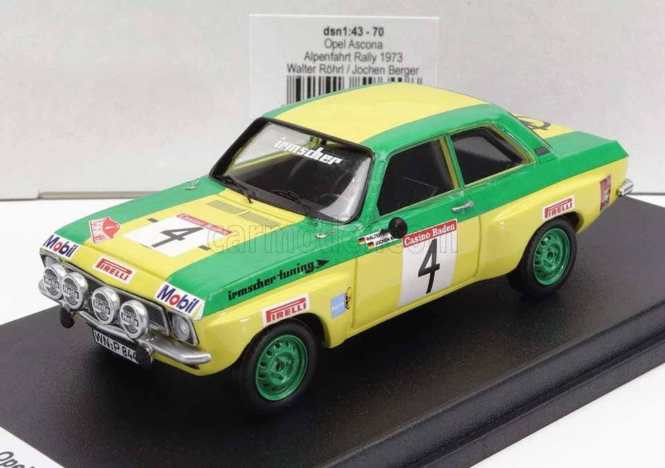 1/43 TROFEU - OPEL - ASCONA (night version) N 4 RALLY ALPENFAHRT 1973 TFDSN070 - Immagine 1 di 1