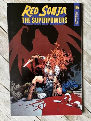 Red Sonja Superpowers #5 Parrillo Cover Dynamite 2021 Foto 1 de 2