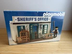 Vintage Playmobil 3423 Sheriffs Office Retired 1992 Still Sealed New in Box RARE - Picture 1 of 6