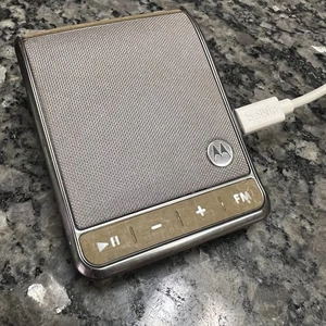 Haut-parleur portable sans fil Bluetooth Motorola Roadster 2 modèle TZ710 gris - Photo 1 sur 8
