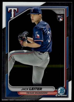 2024 Bowman Chrome #70 Jack Leiter - Image 1 of 2