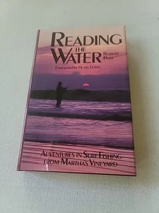 Reading the Water: Adventures in Surf Fishing on Martha's Vineyard 1988 1st Ed - Foto 1 di 5