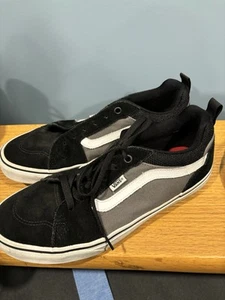 VANS Off the Wall Old Skool Skate Shoes #751505 Suede Black/Gray/White 9 1/2 9.5 - Picture 1 of 5