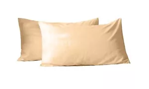 Ultra Soft Brushed Microfiber King Size 20"x40" Pillowcases Pair with Envelop... - Picture 1 of 6