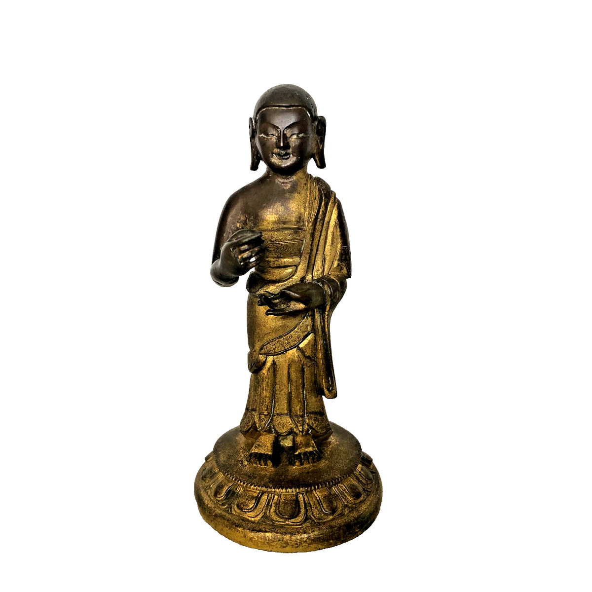 古佛像，時代物，在銘，古銅製 楽天市場】【20%OFFクーポン〜】1個 仏像 アンティーク 銅
