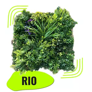"RIO" Dschungel Pflanzenwand/Paneele Kunstpflanzen Wandmontage Gastronomie - Bild 1 von 10