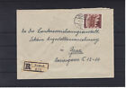 Portorichtiger Reco Brief Mit Mehrfachfrankatur Auf Der Rückseite Gel.16.X.47