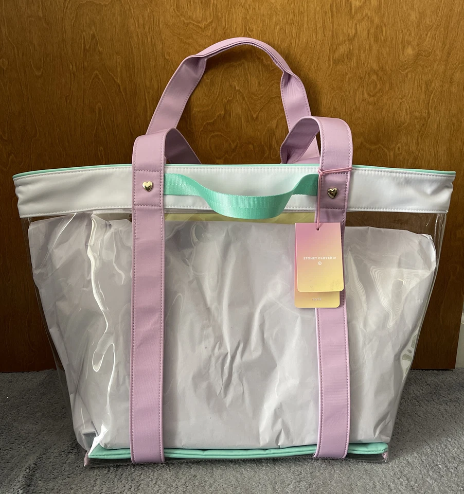 Target Stoney Clover Lane Women's Tote Bag, Large - Clear