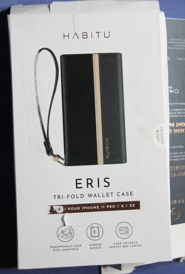 Habitu Eris wallet case iPhone 11 pro x xs NEW - Image 1 of 1