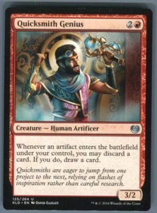Magic_the_gathering Kaladesh Quicksmith Genius #125 - Picture 1 of 2