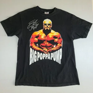 VTG WWE Scott Steiner Mens Large T-Shirt Tee Wrestling Autographed Signed - Picture 1 of 12