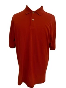 Camisa polo de golf/golf bordada roja S/S para hombre ~ XL - Imagen 1 de 7