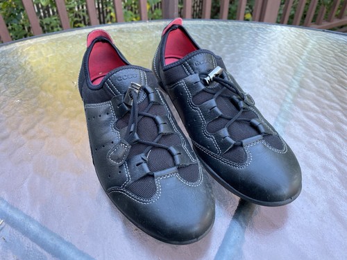 Ballerine casual Ecco nere in pelle taglia 41 10 10 5