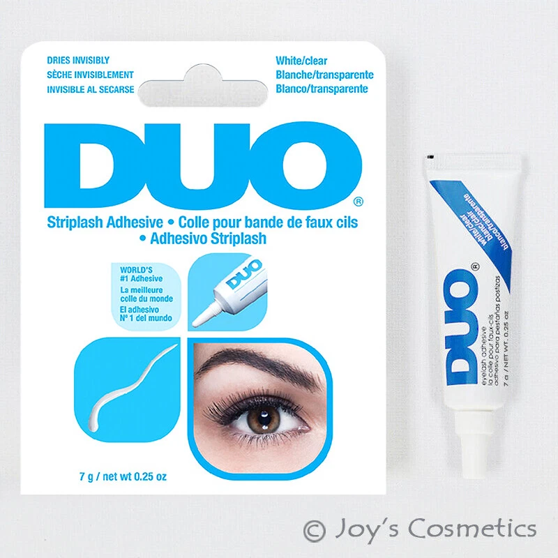 1 DUO Striplash Adhesivo Impermeable Pegamento de Pestañas "DUO568034 - Blanco/Claro 7g" Foto 1 de 3