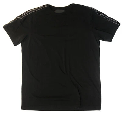 Camiseta Blood Brother Manga Corta Negro Blanco Rayas Hombre Grande L Foto 1 de 4