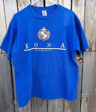 Kona Hawaii Vintage T Shirt Mens Size XL Blue Made In USA