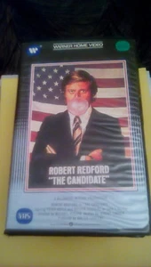 The Candidate RARE Warner BIG clamshell case 1972 VHS Robert Redford political - Picture 1 of 4