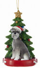 Schnauzer Christmas Tree Ornament
